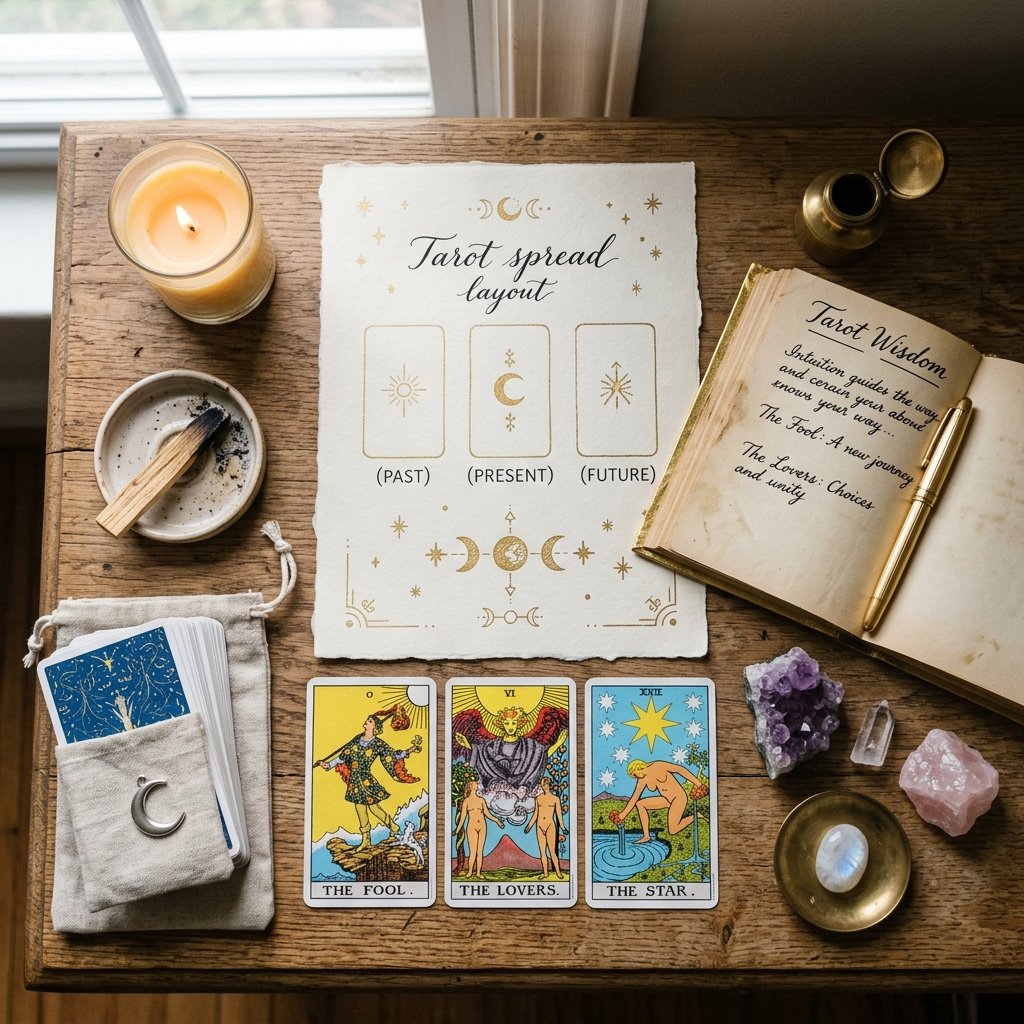 Tarot Spreads Guide Sheet