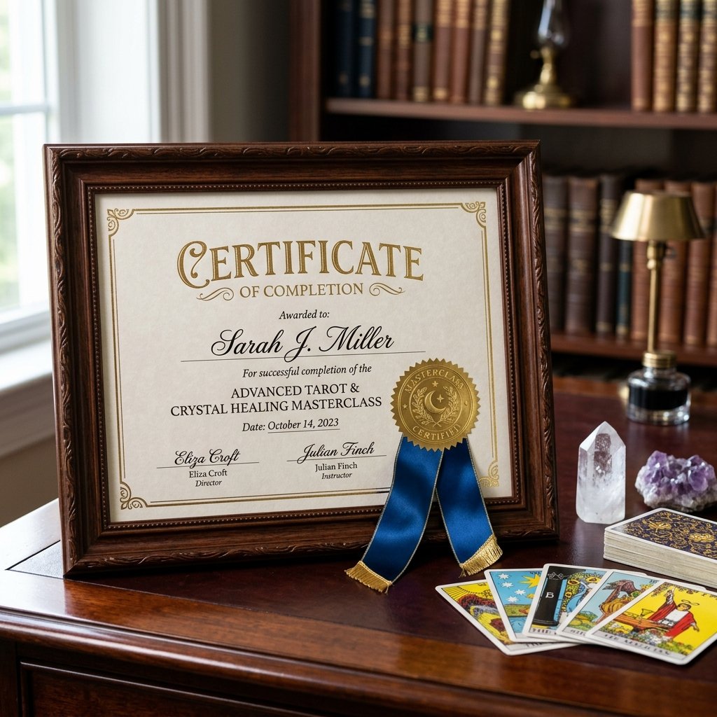 Official Masterclass Certificate